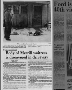 Katherine Schmidt, body of 2nd victim found 07 Dec 1973