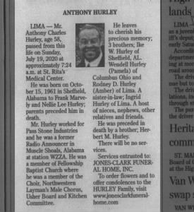 Obituary for Anthony Charles HURLEY
